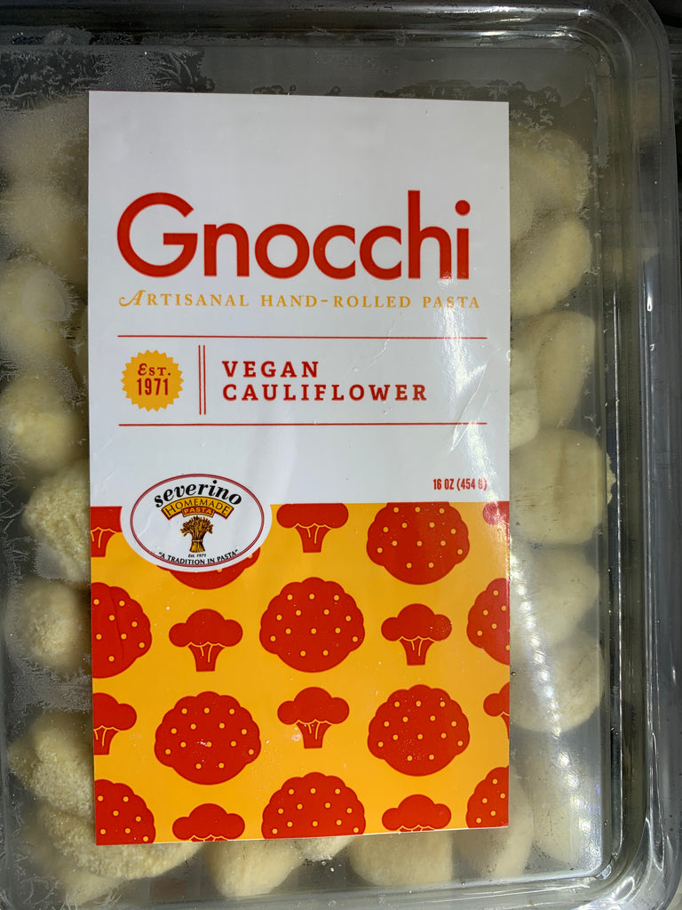 Pasta, Severino Pasta, VEGAN Cauliflower Gnocchi,  1 lb frozen