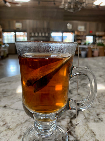 Cafe, Cup of Hot Organic Black Tea, Hot 10 oz.