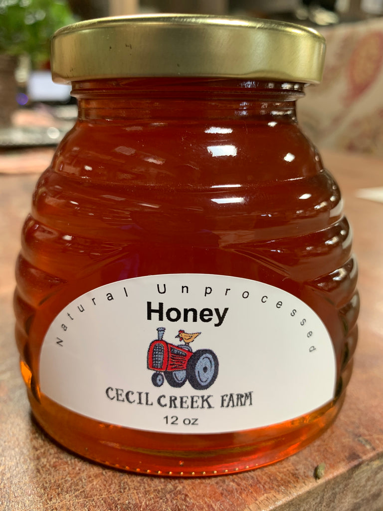 Local Honey, 12oz. glass Hive Jar