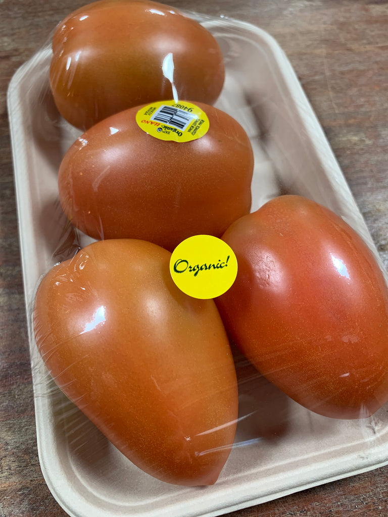 Produce, Grateful Harvest Roma Plum Tomatoes, 4 pack