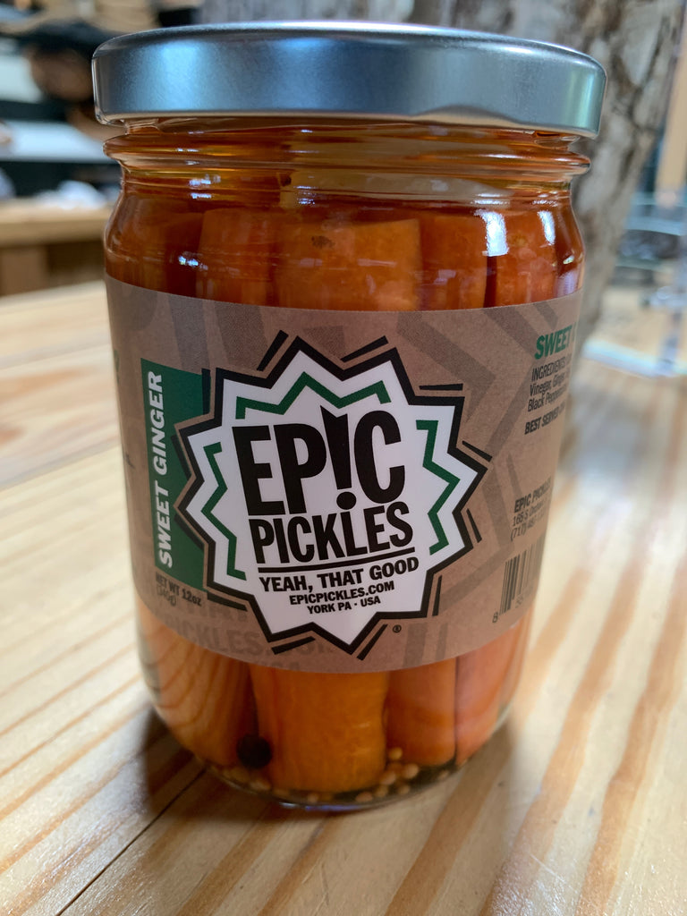 Epic Pickles, Sweet Ginger Carrots , 12oz.