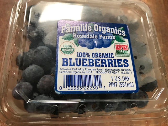 Fruit, Organic Blueberries, Rosedale Farms NJ!