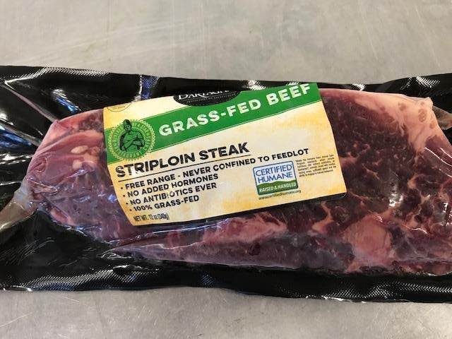 Meat, D'Artagnan Grassfed Strip Loin Steak