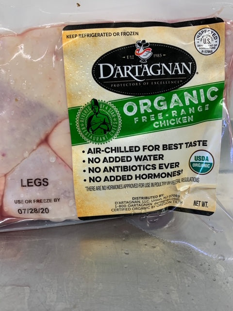 Meat, D'Artagnan Chicken Legs,2 per pack